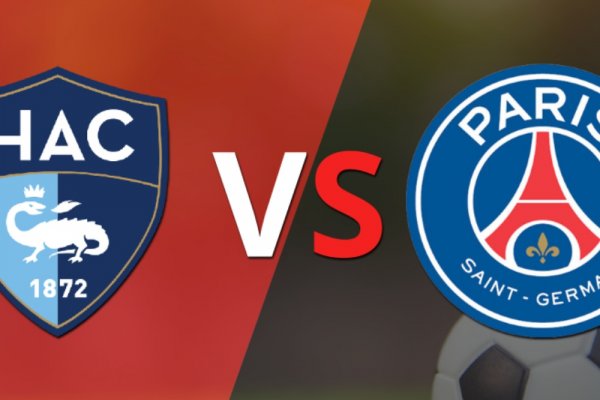 PSG avanza en el marcador y le gana a Le Havre AC1 a 0