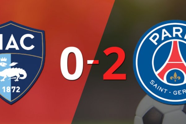 PSG, de visitante, derrotó 2-0 a Le Havre AC