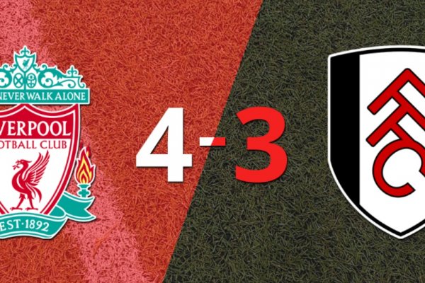 Doblete de Trent Alexander-Arnold en el triunfo 4-3 de Liverpool frente a Fulham