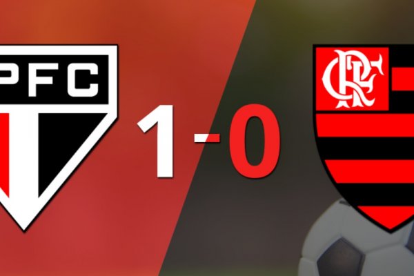 Con un solo tanto, São Paulo derrotó a Flamengo en el Morumbí