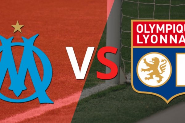 Olympique de Marsella se adelanta 1 a 0 frente a Olympique Lyon