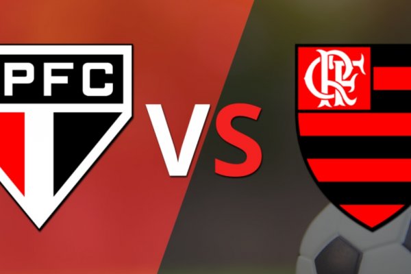 Finaliza la primera parte con ventaja para São Paulo sobre Flamengo