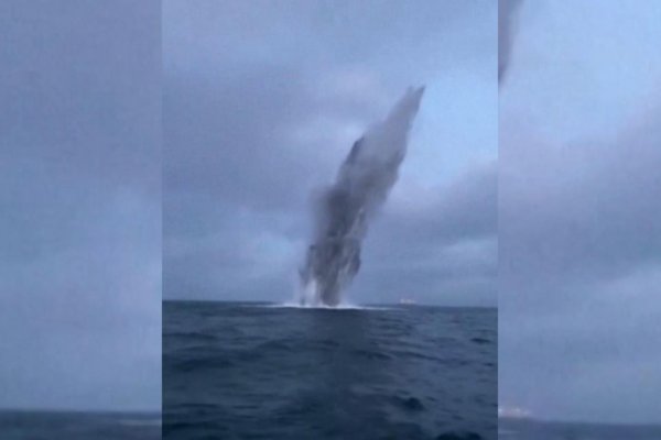 Detonan una bomba de 130 kg de la Segunda Guerra Mundial en la costa de Dinamarca