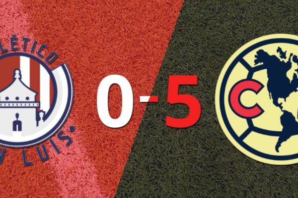 Club América logró una goleada que ilusiona