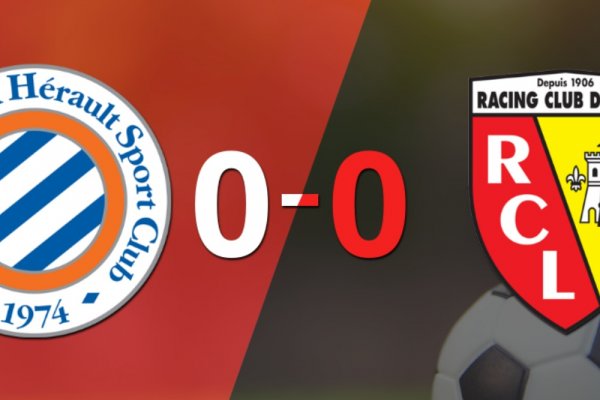 Sin goles, Montpellier y Lens igualaron el partido