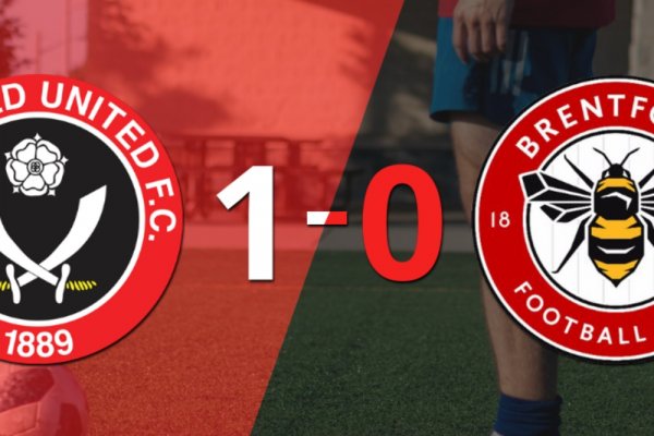 Sheffield United le ganó 1-0 como local a Brentford