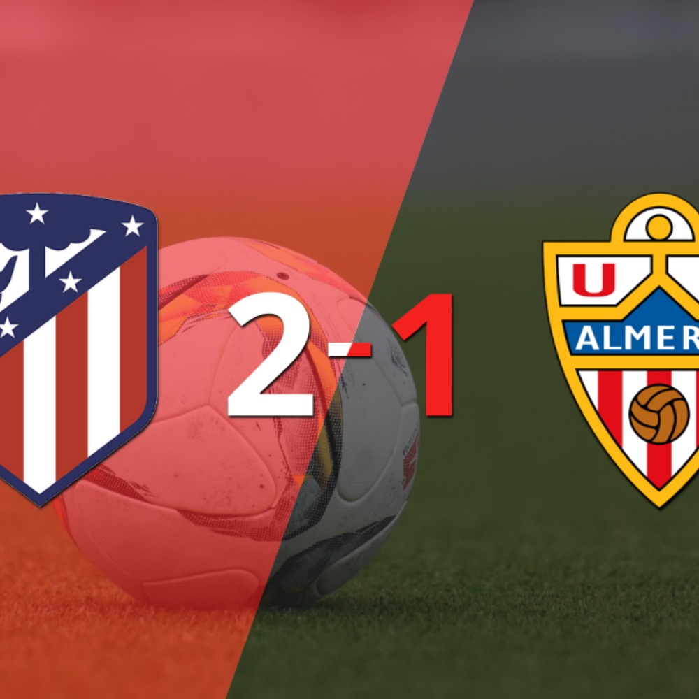 Con La Mínima Diferencia Atlético De Madrid Venció A Almería Por 2 A 1 Corrientes Hoy 