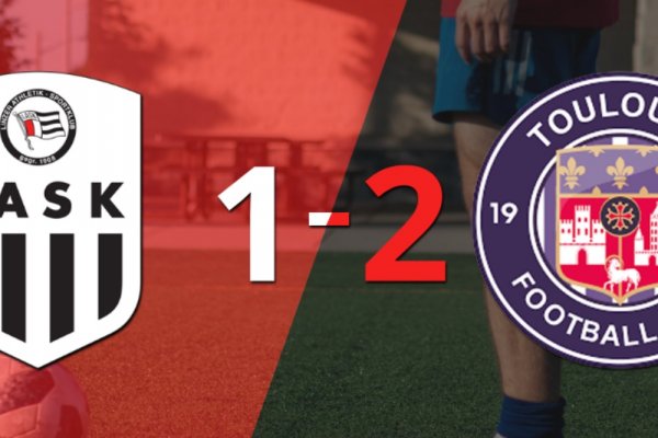 Toulouse sacó el triunfo 2-1 en su visita a LASK Linz