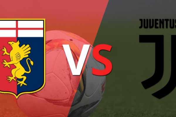 En el estadio Luigi Ferraris, Genoa empató el partido ante Juventus