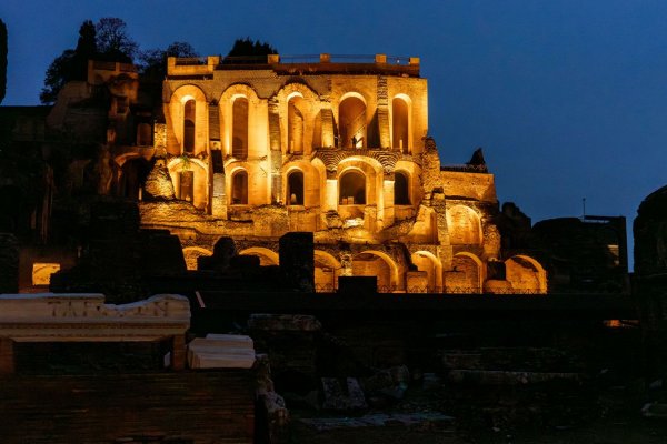 Un antiguo palacio romano 