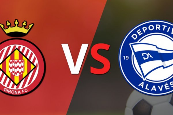 Girona juega ante Alavés para mantenerse en la punta