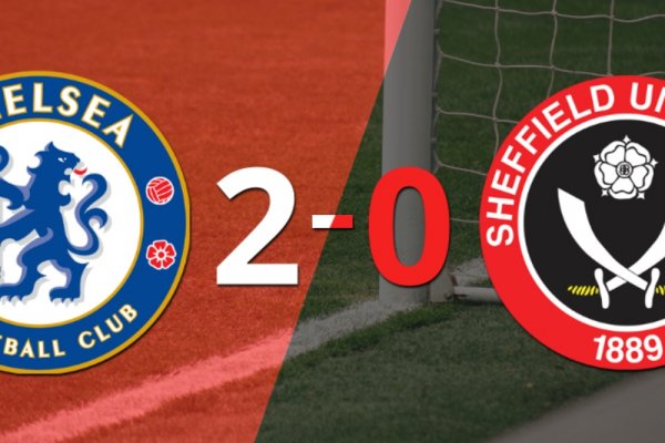 Con dos goles, Chelsea se impuso a Sheffield United en el estadio Stamford Bridge