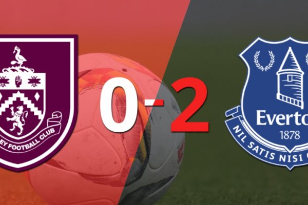 Con dos tantos, Everton derrotó a Burnley en su casa