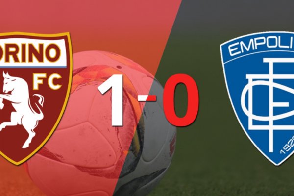 En su casa Torino derrotó a Empoli 1 a 0