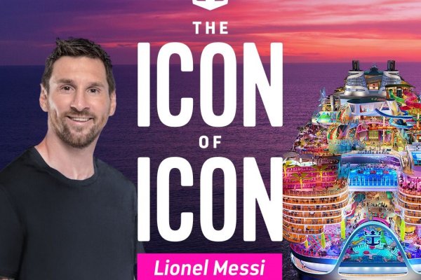 Messi nombrado icono oficial del nuevo barco Royal Caribbean