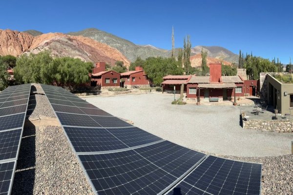 Jujuy apuesta a la energía renovable y lo empezamos a ver en uno de sus hoteles