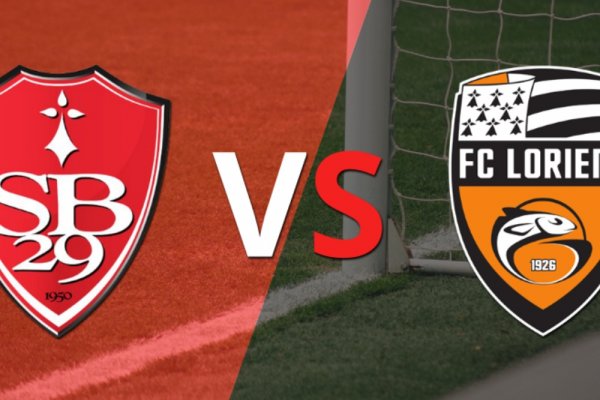 Stade Brestois se adelanta 1 a 0 frente a Lorient