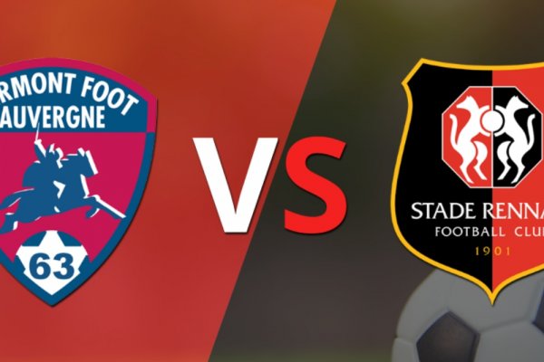 En Gabriel Montpied Stade, Clermont Foot le gana 1 a 0 a Stade Rennes