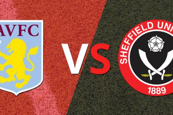 Pitazo inicial para el duelo entre Aston Villa y Sheffield United