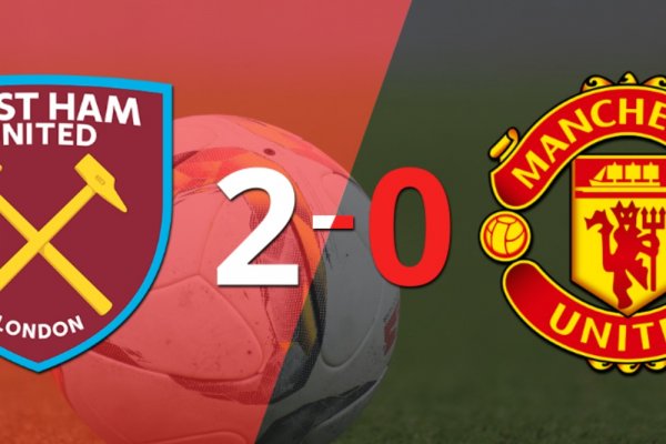 Victoria en casa de West Ham United ante Manchester United por 2-0