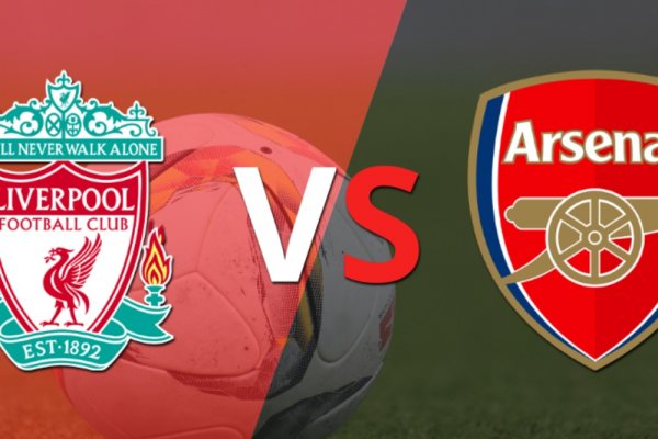 ¡Entretiempo! Liverpool y Arsenal  empatan 1-1