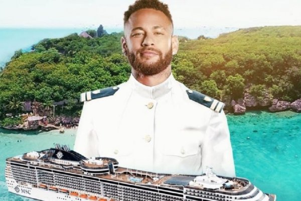 Zarpó el crucero de Neymar