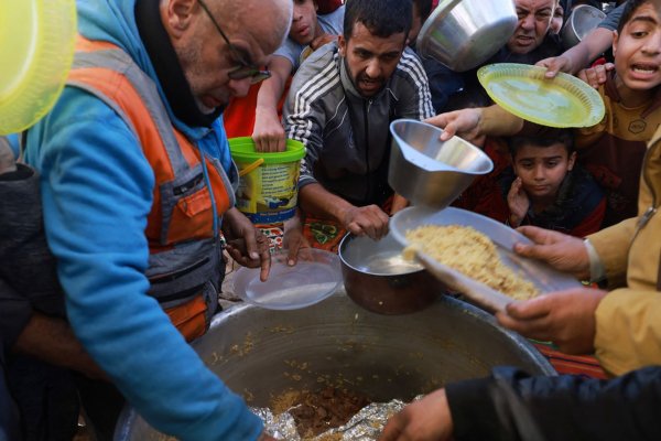 La hambruna en Gaza está 