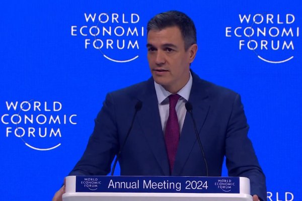 Pedro Sánchez en el Foro de Davos 2024: la futura estabilidad del mundo se está decidiendo en Ucrania y Gaza