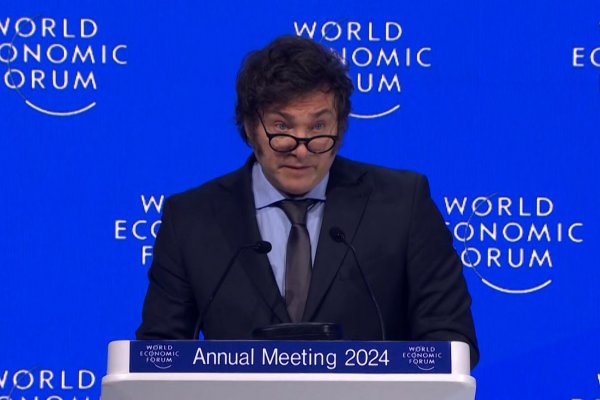 Las 5 frases principales de Javier Milei en el foro Económico de Davos