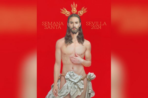 Polémica en España: el cartel de Semana Santa en Sevilla incendia las redes