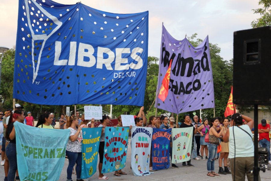 A diferencia de Corrientes Chaco vuelve a manifestarse contra la