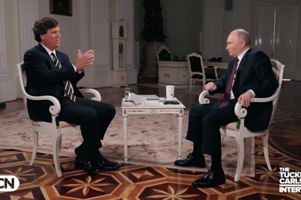 ANÁLISIS | Putin se marcha con una victoria propagandística después de suave entrevista que le hizo Tucker Carlson