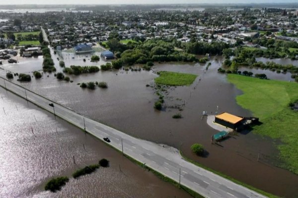 Más de 4.700 personas evacuadas por las inundaciones en Uruguay