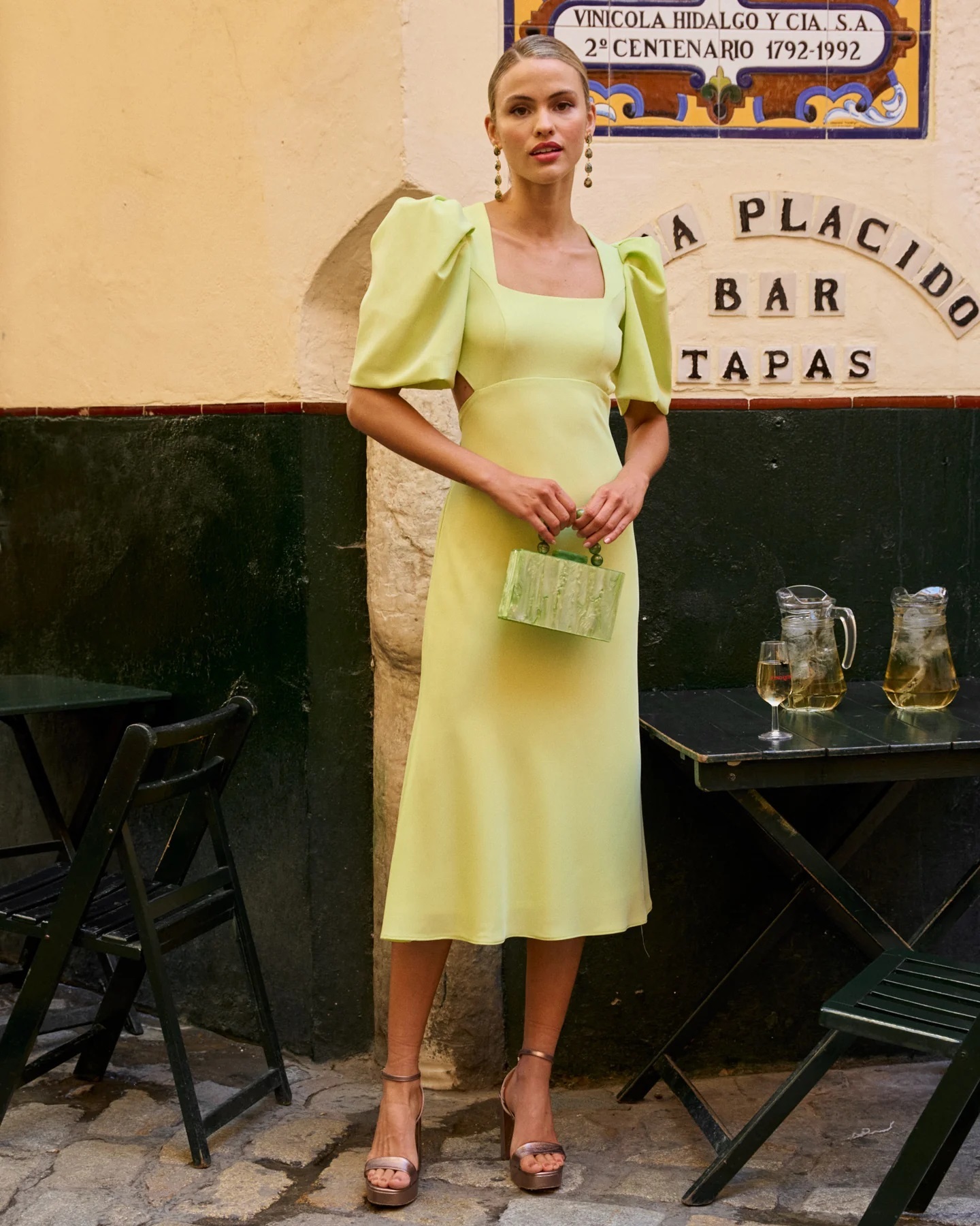 Vestido Pétalo Naranja · MIPHAI