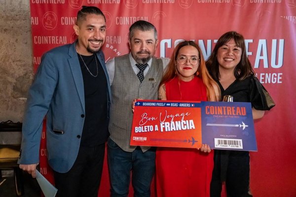 La ganadora en Argentina del “Cointreau Margarita Challenge” viajará a Francia a la gran final