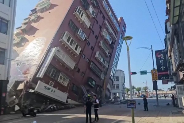 Así se vivió el terremoto de 7,4 que azotó Taiwan