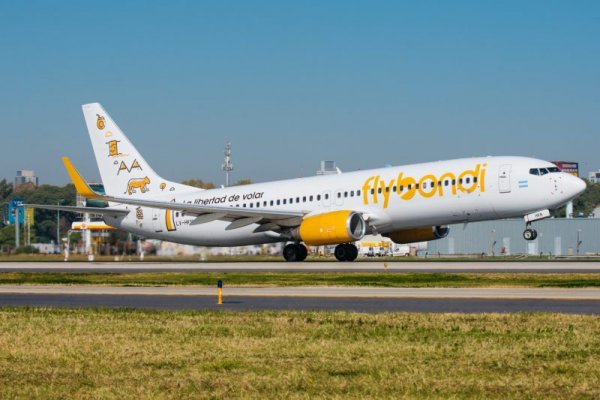 Flybondi anunció nuevas operaciones en Ezeiza