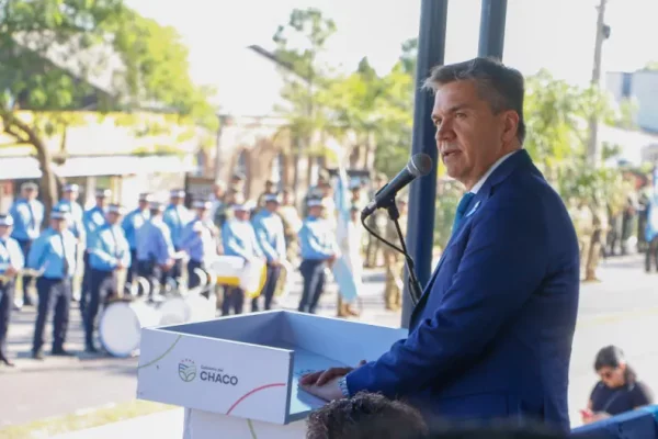 El Gobernador acompañó el 114° aniversario de la localidad de Puerto Vilelas