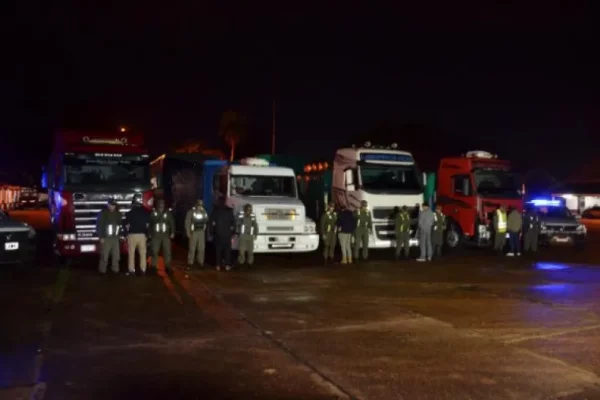 Corrientes: detienen a seis camiones por contrabando de soja
