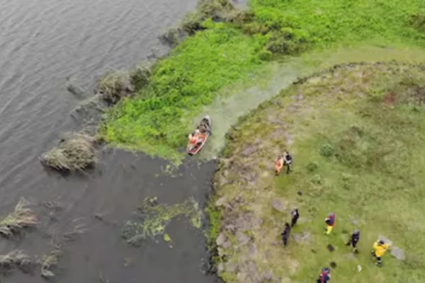 Caso Loan: buzos de la Policía de Corrientes rastrillan un pantanal