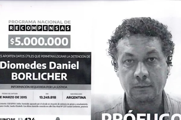 Actualizan monto de recompensa por la búsqueda de Daniel Borlicher