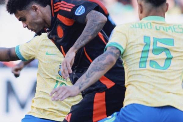 Un apático Brasil empató con Colombia y jugará con Uruguay en cuartos de final