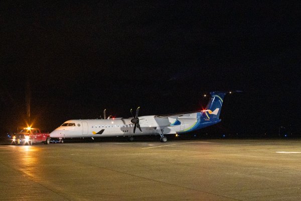 Arribó a Punta Arenas nuevo avión Dash-8 de DAP