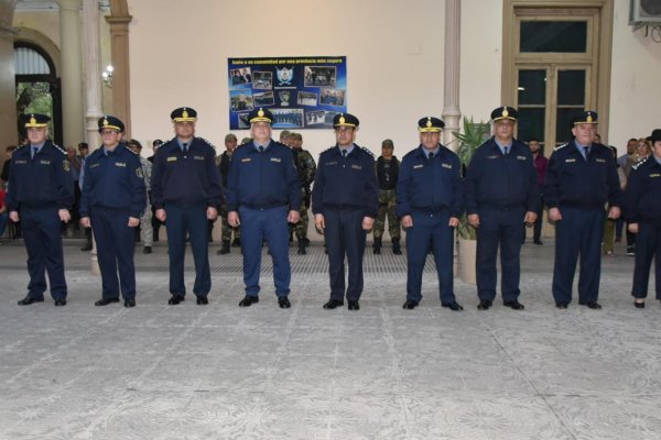 ESTOS SON! Asumieron los nuevos Directores Generales en la Policía de Corrientes