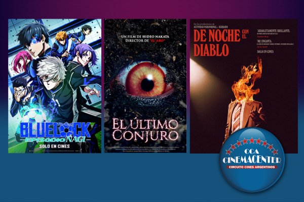 Cinemacenter Corrientes: renueva su cartelera cinematográfica, El último conjuro, De noche con el diablo, Blue Lock. La película: Episodio Nagi.