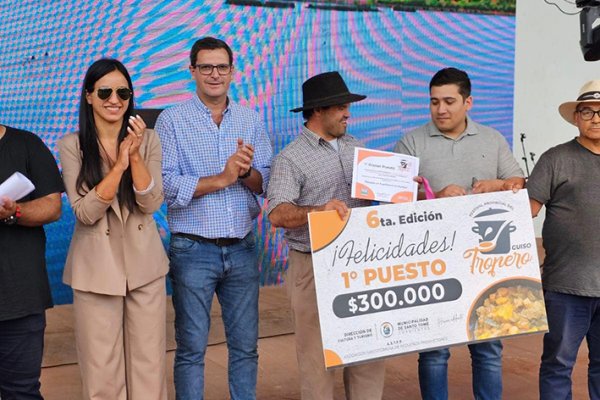 Santo Tomé vivió un domingo de sabores