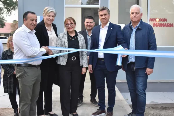 Zdero inauguró el nuevo servicio de Patología Mamaria en el Hospital Perrando