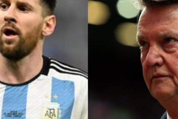 Van Gaal se quejó por la derrota vs. Argentina en Qatar: 