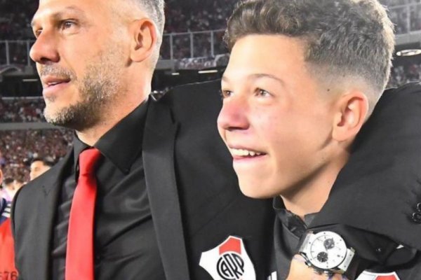 El posteo del hijo de Demichelis antes de la presentación de Gallardo