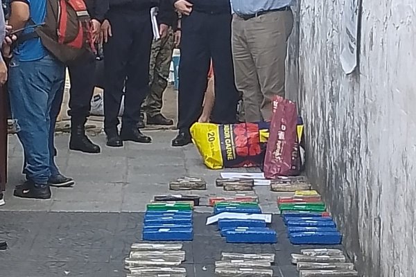 Corrientes: incautan 60 kilos de marihuana en una vivienda